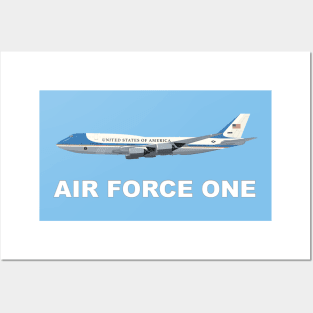 Air Force One Posters and Art